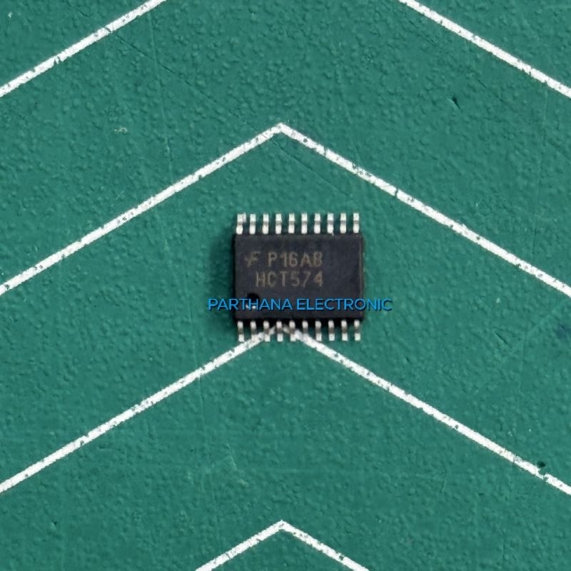 74HCT574 TSSOP-20 SMD 6X4MM ราคาต่อ1ชิ้น