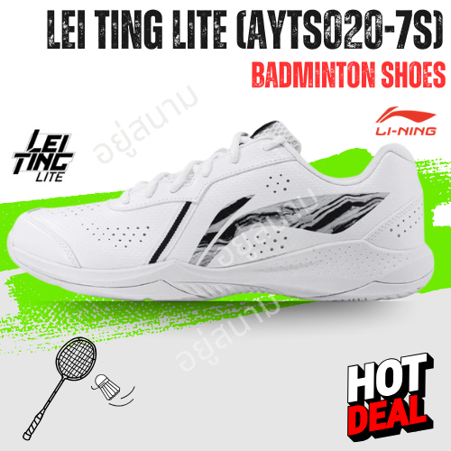 /แท้💯%/ รองเท้าแบดมินตันLI-NING รุ่น LEI TING LITE (AYTS020-7S) BADMINTON SHOES