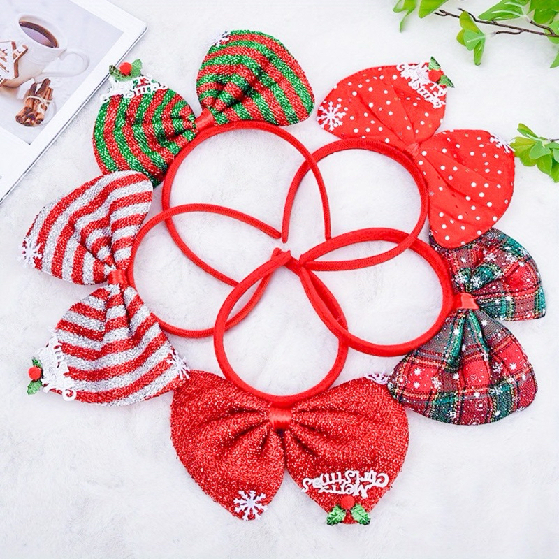 [Mimmuffin] ที่คาดผมโบว์คริสต์มาส christmas