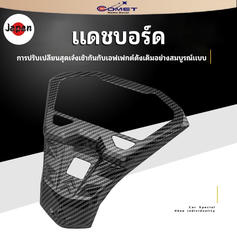 COMET CLICK-125i, 150i ปี2018-2020 คาร์บอน เคฟล่ากันรอยกรอบจอCLICK เคฟล่า 5Dมิติ งานคุณภาพ(0176)