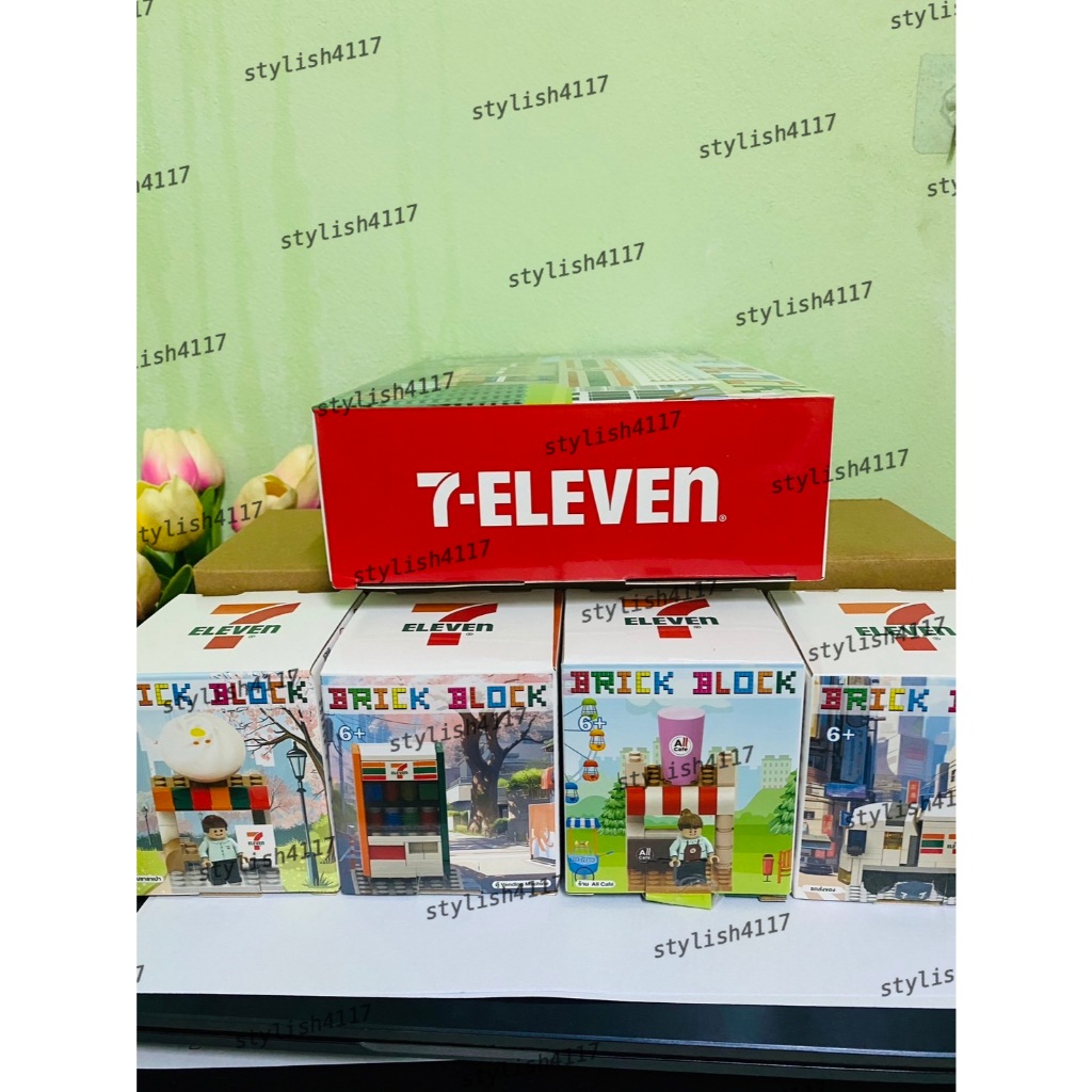 ตัวต่อเลโก้ 7-11 ลิขสิทธิ์แท้ จากแคมป์เปญจ์ 7/11พรีเมี่ยมlimited สินค้าพิเศษจำนวนจำกัด พร้อมส่ง
