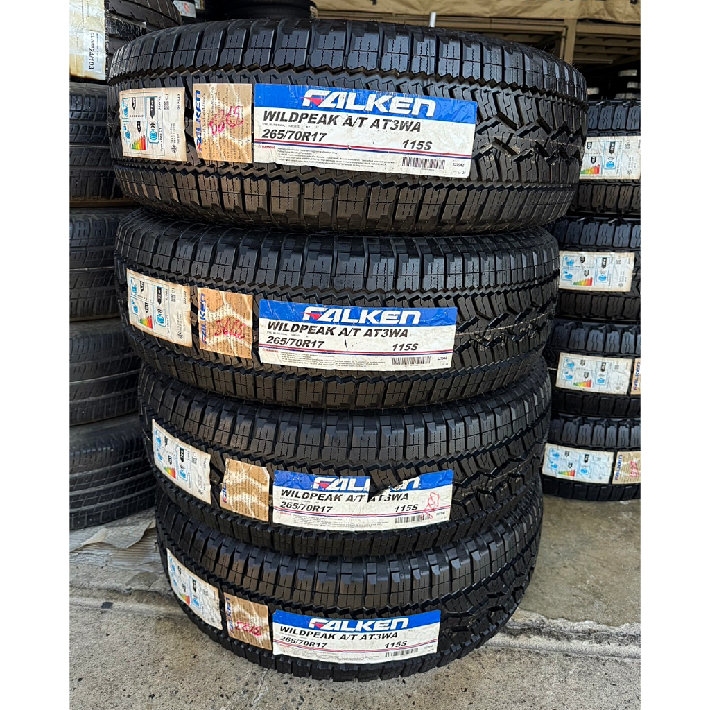 🔴 ยาง "#ฟอลเคน" Falken Wildpeak A/T AT3WA แบรนด์ญี่ปุ่น 🇯🇵🇯🇵 ผลิตไทย 🇹🇭🇹🇭  265/70R17 *** ยางใหม่ ปี 