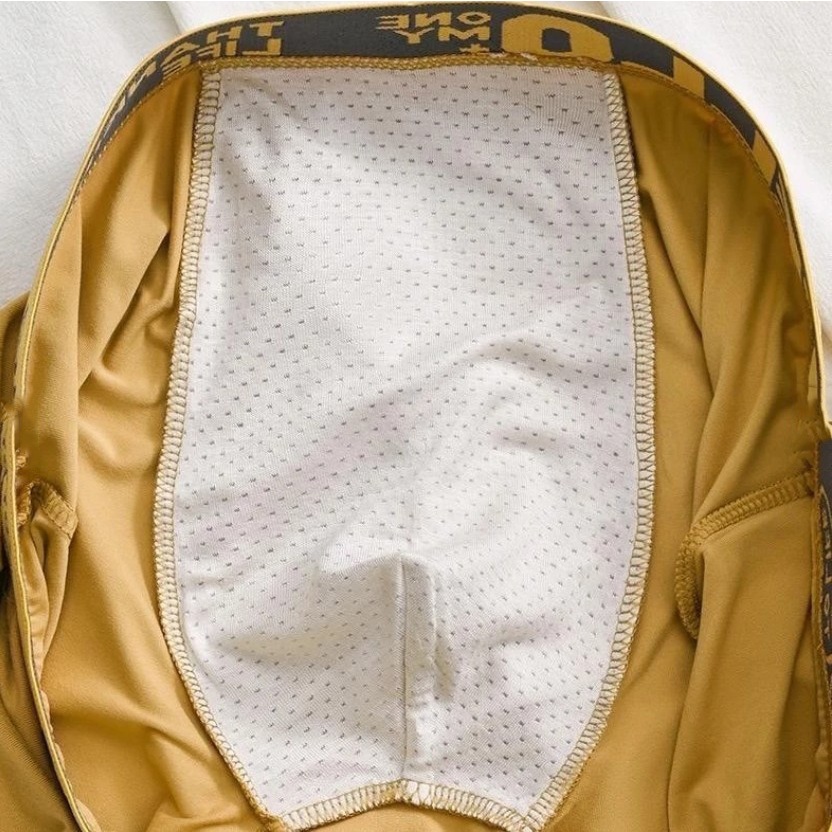 กางเกงในผู้ชาย ขาสั้น กางเกงในบ็อกเซอร์ Boxer เนื้อผ้านิ่ม สวมใส่สบาย ระบายอากาศได้ดี - รูปที่ 4