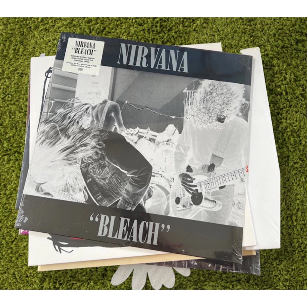 แผ่นเสียง Nirvana - Bleach ,Vinyl, LP, Album, Repress แผ่นเสียงมือหนึ่ง ซีลพร้อมส่ง