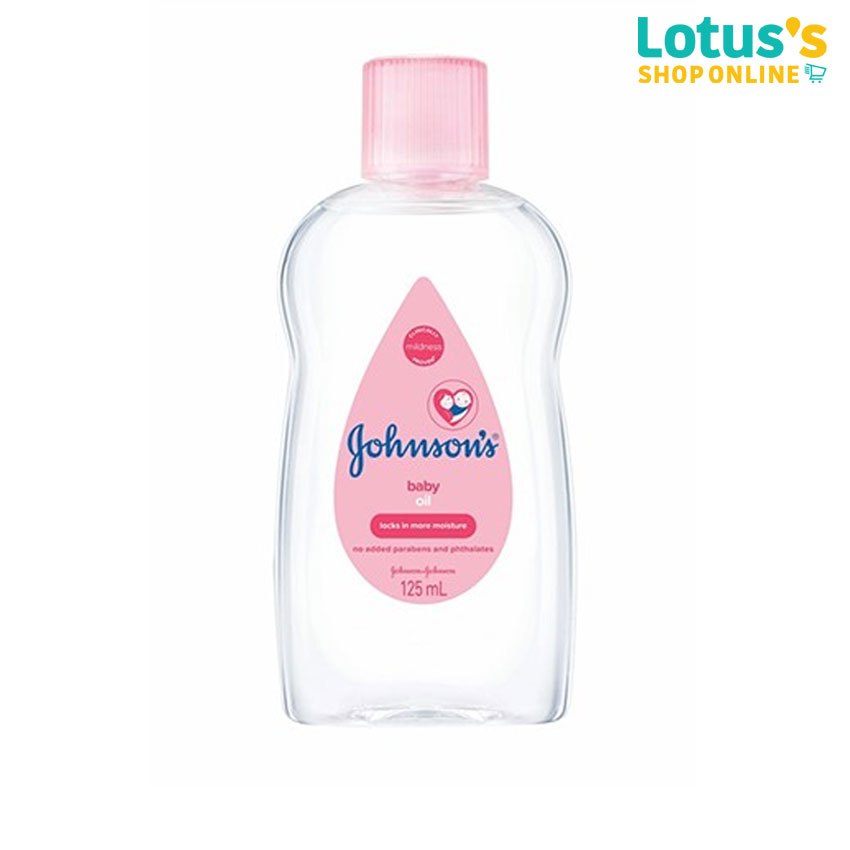 จอห์นสัน เบบี้ ออยล์ 125 มล. JOHNSON BABY OIL 125 ML.