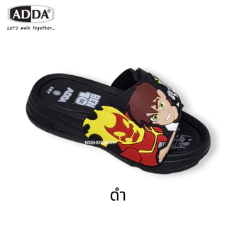 [ส่งทุกวัน] Adda 31R1Y BEN10 เบนเทน เบ็นเท็น แอ็ดด้า รองเท้าแตะเด็กแบบสวม size 8-3