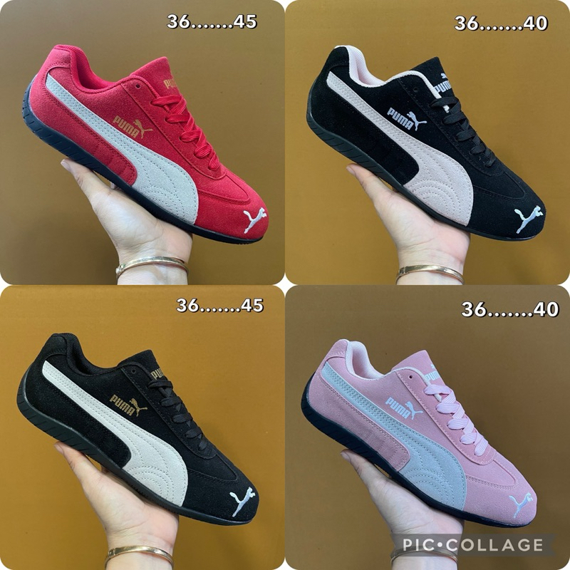 รองเท้าผ้าใบรุ่นใหม่นางกำมะหยี่สินค้าพร้อมส่งผู้หญิงและผู้ชาย(36:45)