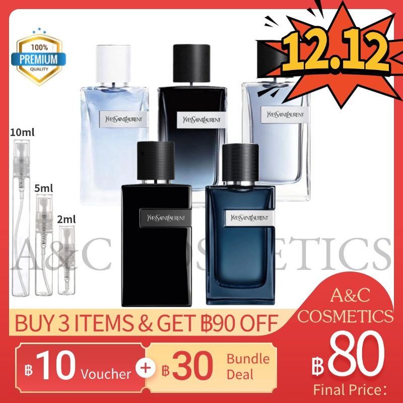 แท้ %【 จัดส่งที่รวดเร็ว】 Y Parfum & EDP & EDT & Fraiche & Intense 2ml / 5ml / 10ml For Men