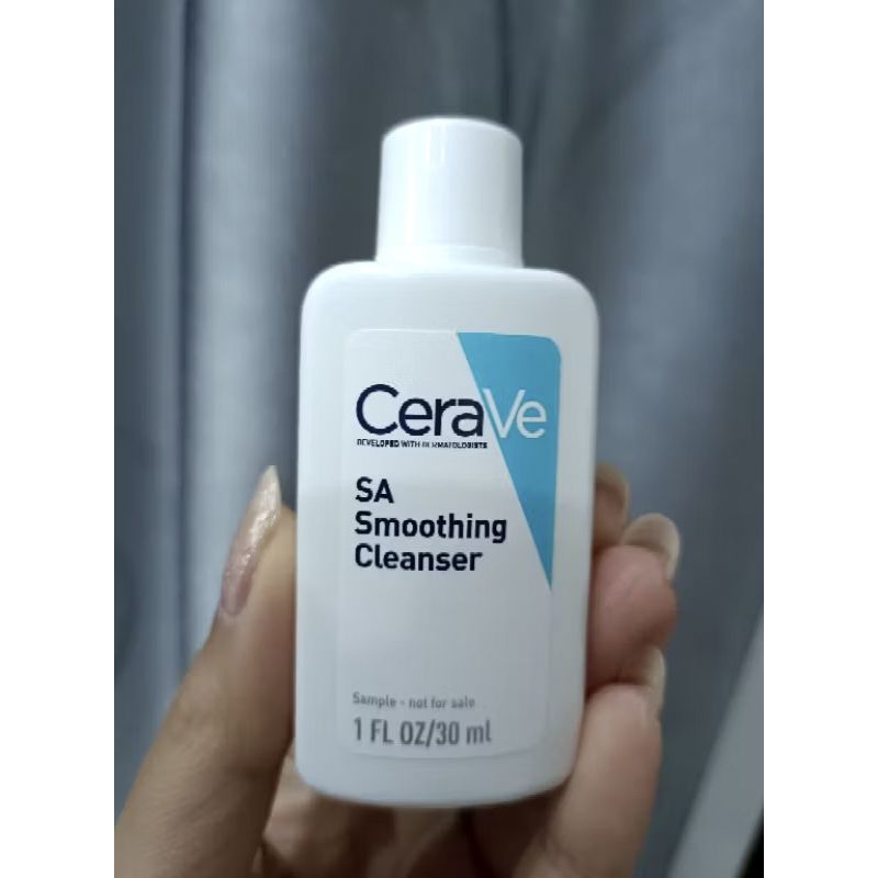 ขนาดทดลอง แท้💯%ฉลากไทย🤍CeraVe SA Smoothing Cleanser 30ml.