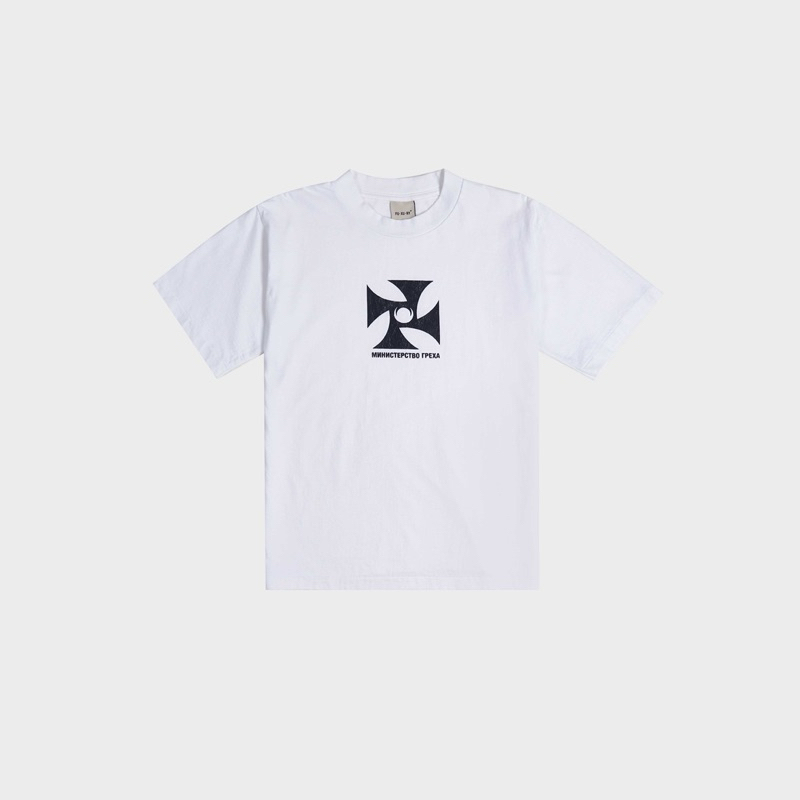 ‘Void Axis’ White Tee