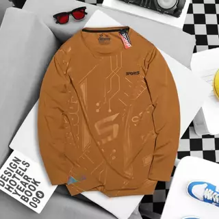 เสื้อกีฬาแขนยาว คอกลม ใส่ออกกำลังกาย ใส่เที่ยว ผ้าดี สินค้ามีพร้อมส่ง