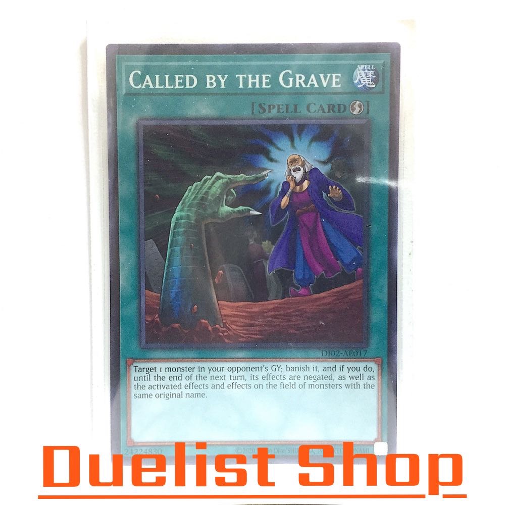 Called by the Grave (N) Spell [Quick-Play] ชุด DI02-AE017 การ์ดยูกิโอ (Yu-Gi-Oh!) OCG Asia ENG