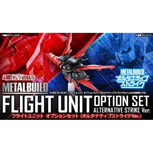 [พร้อมส่ง/มือ 1] Metal Build - Flight Unit Option Set (Alternative Strike Ver.) เฉพาะพาร์ทเสริม 4573102580573