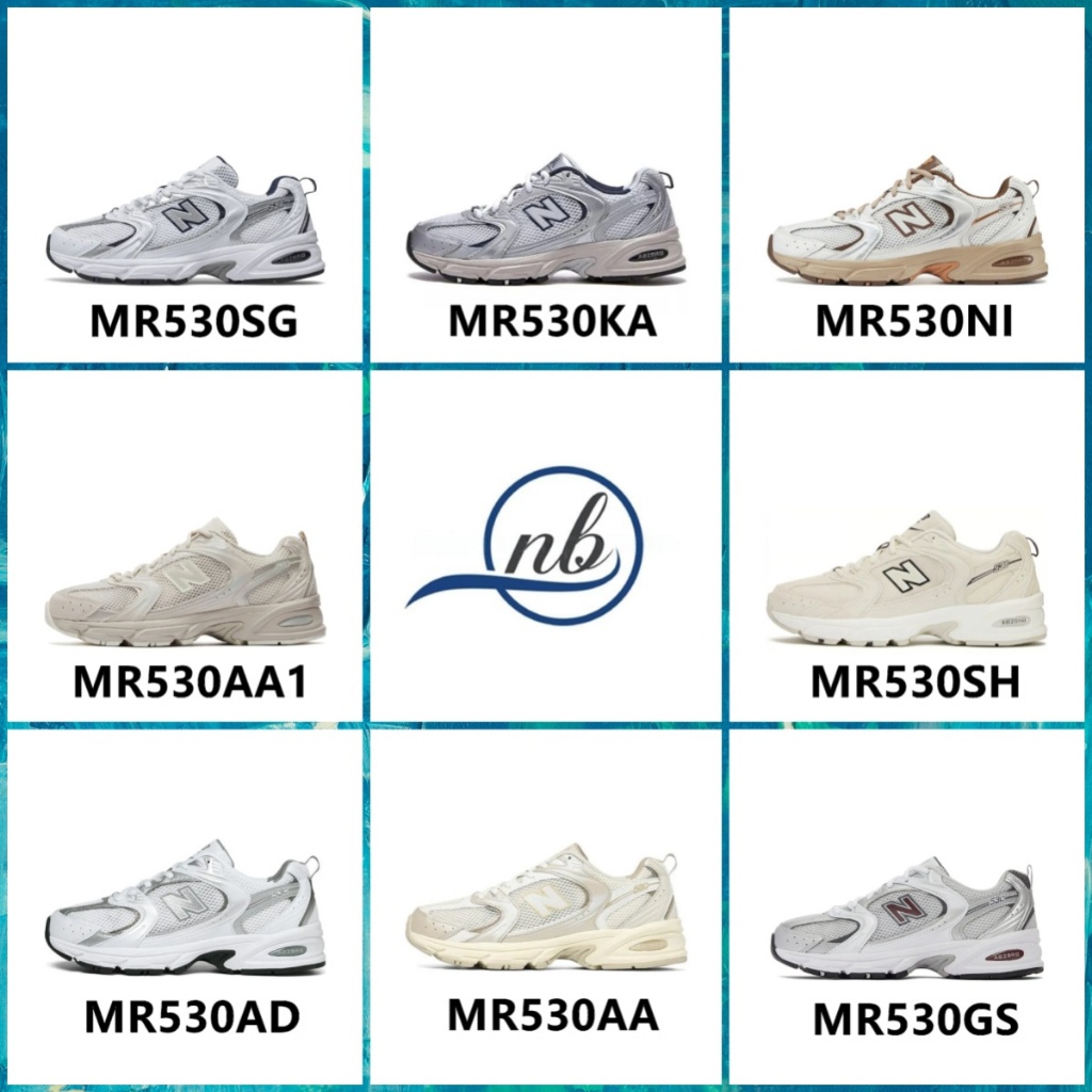 รองเท้าผ้าใบ ของแท้100% New Balance NB 530 MR530SG.MR530KA.MR530NI.MR530AA1.MR530SH.MR530AD.MR530AA.MR530GS
