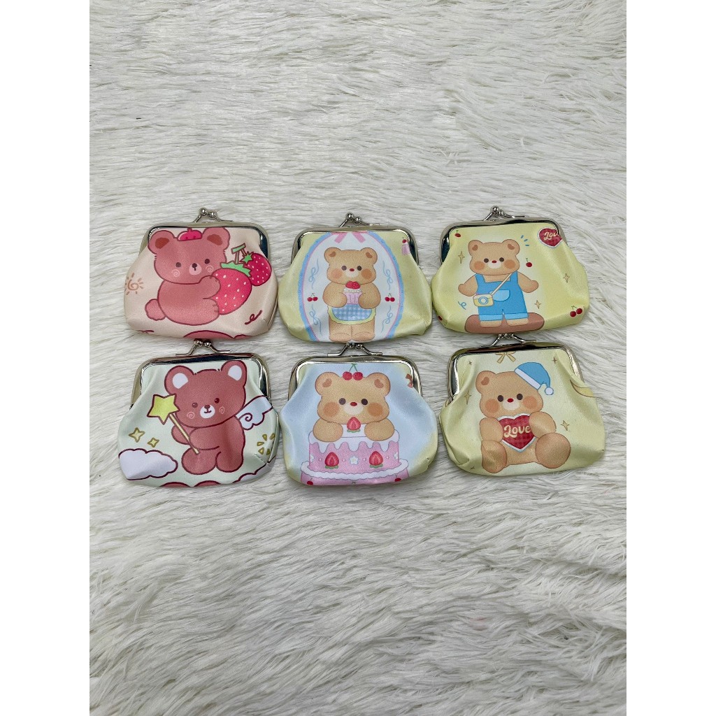 กระเป๋าสตางค์ กระเป๋าถือ หนัง PU ลายการ์ตูนอนิเมะ My Melody Cinnamoroll น่ารัก เหมาะกับของขวัญ สําหรับใส่เหรียญ