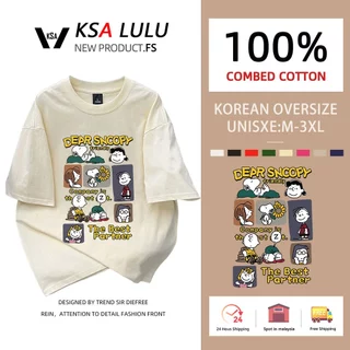 เสื้อยืดฟอกเฟดเทา oversize ลายการ์ตูน cotton100 เนื้อผ้านิ่มม ใส่สบาย เสื้อโอเวอร์ไซส์ผู้หญิงวินเทจเท่ๆ แฟชั่นมาใหม่ 3XL
