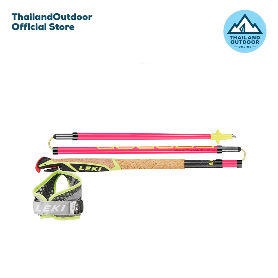 Leki ไม้เท้าวิ่งเทรล Micro Trail Pro Trail Running