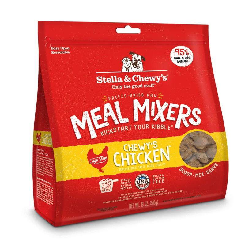 อาหารสุนัข Stella & Chewy’s Meal Mixers สูตร Chewy’s Chicken ขนาด 510 g