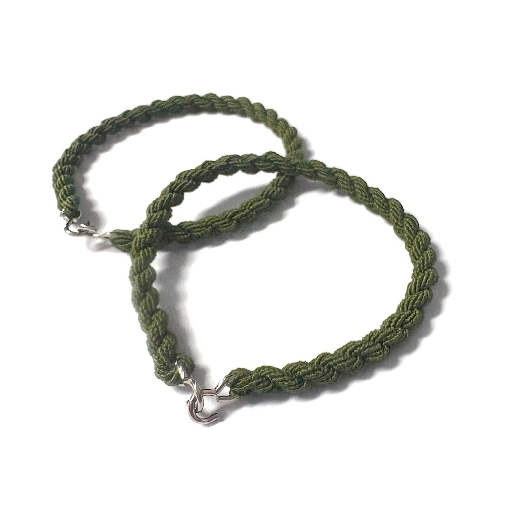 ยางรัดซิ่งเกลียว รัดท็อปยางยืด ตัวหนอน