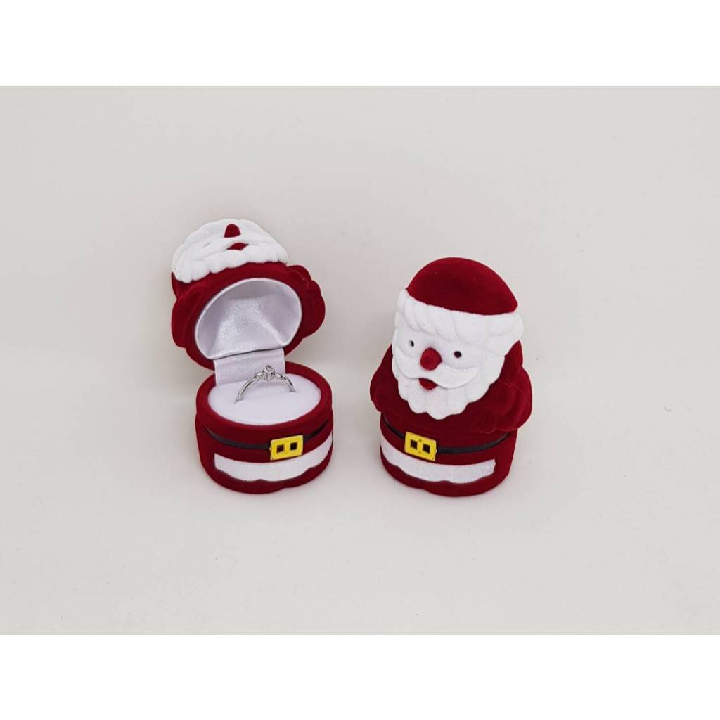 กล่องแหวนแฟนซี ซานต้า แดง 🎅