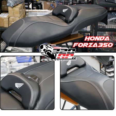เบาะหนังแต่ง HONDA FORZA350 / FORZA300 GEN2 หนังแท้!! ส่งไว!! SP.BIKE