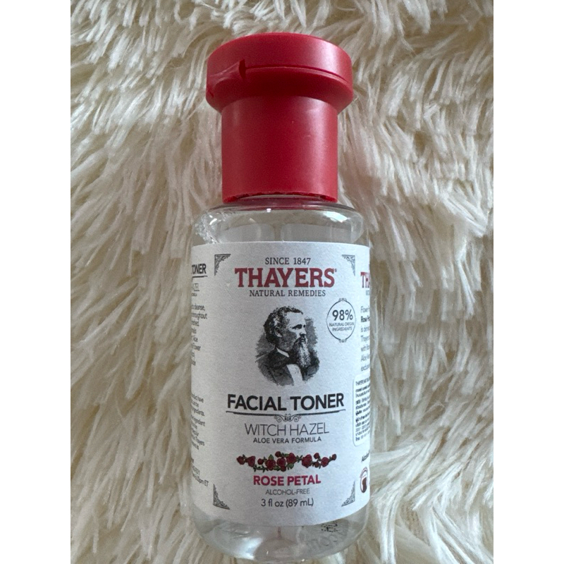 THAYERS โทนเนอร์ปรับสภาพผิวสูตรROSE PETAL89ml.แท้ %