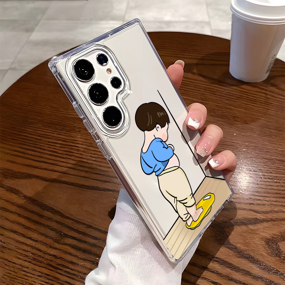 เคส Samsung A07 A17 A56 A06 A05S A16 A05 A36 A55 5G A15 A54 A35 A34 A57 A12 A23 A24 A22 A37 A32 A13 A14 S26 Ultra - รูปที่ 3