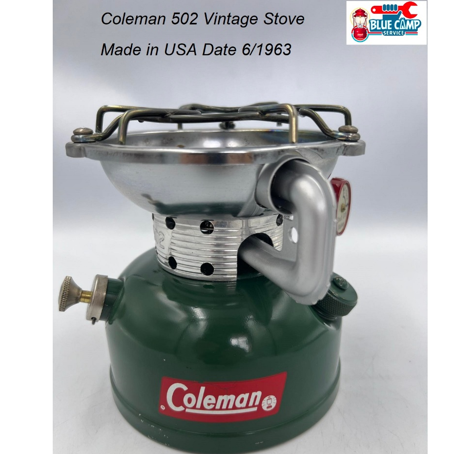 เตาน้ำมัน Vintage Coleman  Stove รุ่น 502-700 made in USA  ผลิต 6/1963