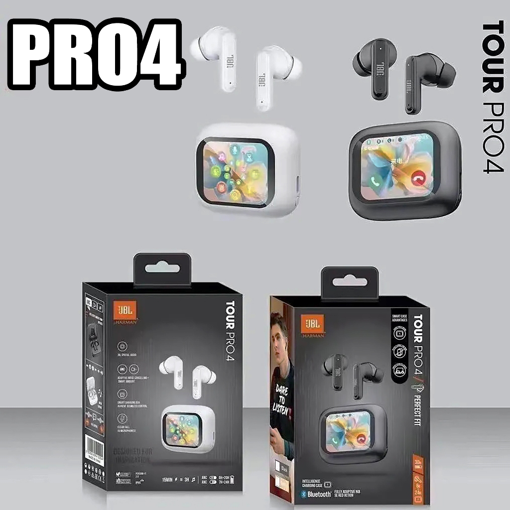 ใหม่ Tour Pro 4 TWS หูฟังบลูทูธไร้สาย ANC ควบคุมแบบสัมผัส ตัดเสียงรบกวน สําหรับเล่นเกม
