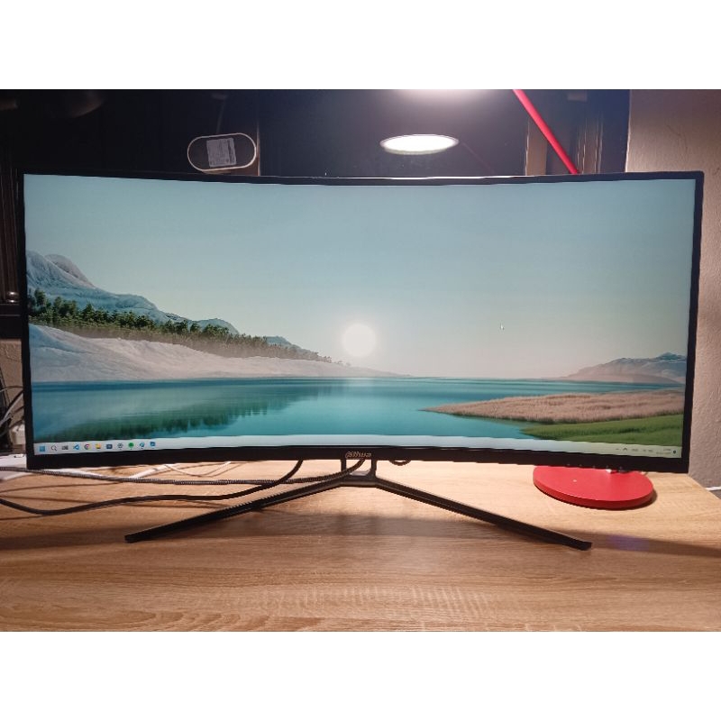 จอคอมพิวเตอร์ Dahua (มือสอง) จอโค้ง 34นิ้ว 2k(3440x1440) 125%sRGB(สีตรง) VA 165Hz