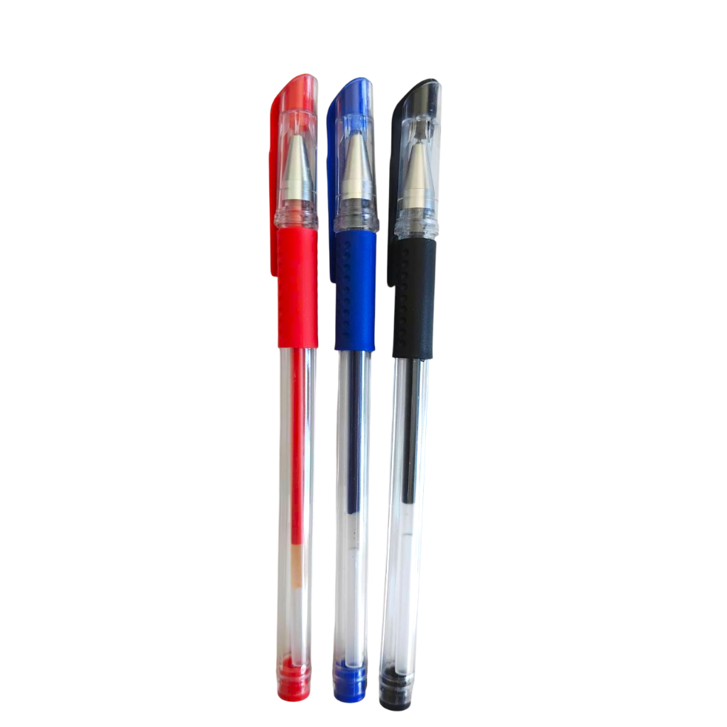 ปากกาเจล ปากกาหัวเข็มขนาด 0.38 mm. ( 3 ด้าม / 1 แพ็ค )