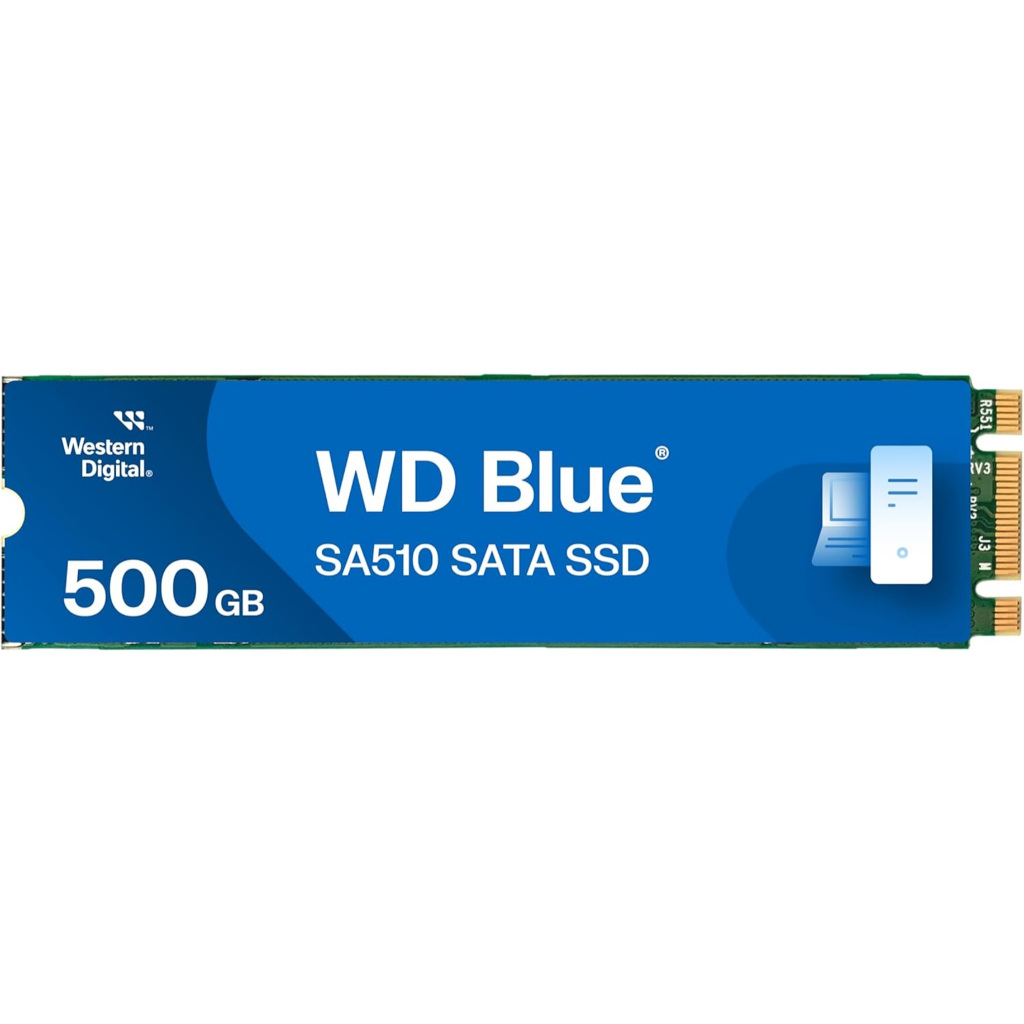 500GB SSD WD BLUE SA510 SATA M.2 2280  WDS500G3B0B