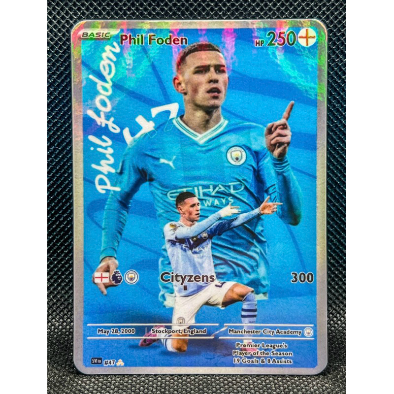 PHIL FODEN SPECIAL ART POKÉMON GARD