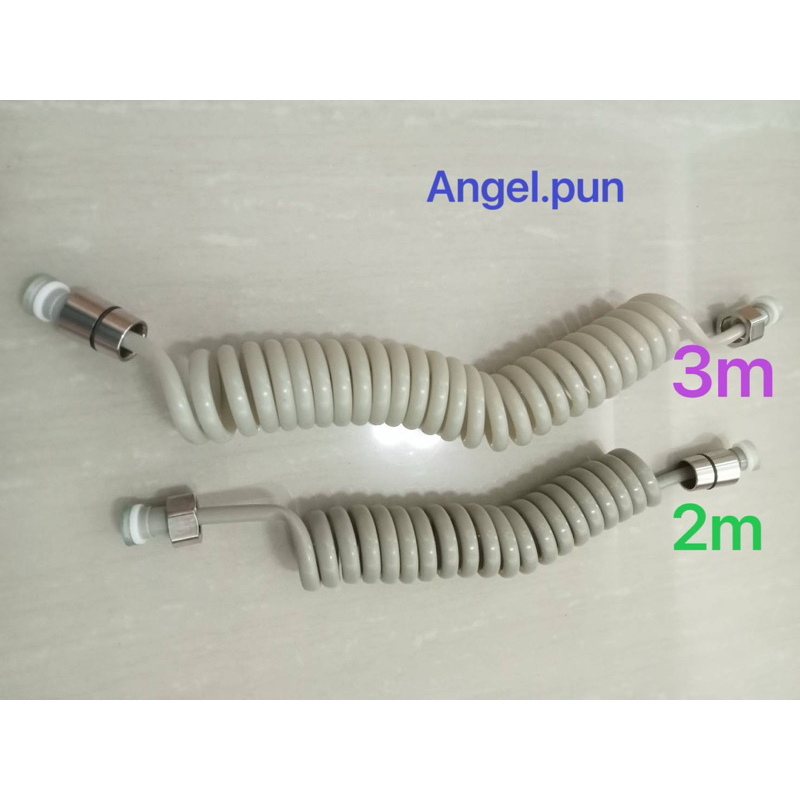 ชำระ สายโทรศัพท์ สีเทาสกรูที่ปลายทั้งสองข้างเป็นสแตนเลส 2ม/3ม To