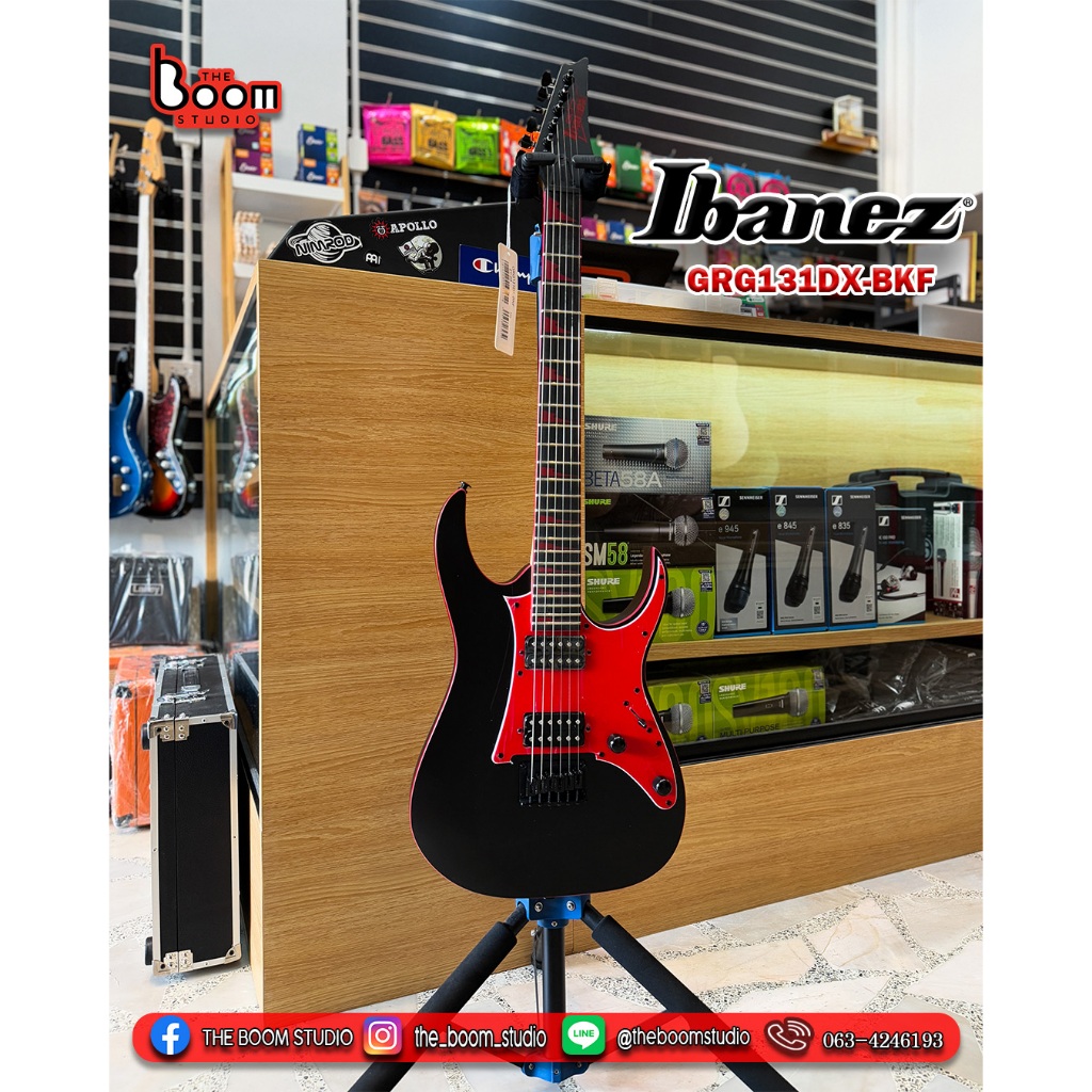 กีตาร์ไฟฟ้า Ibanez GRG131DX-BKF