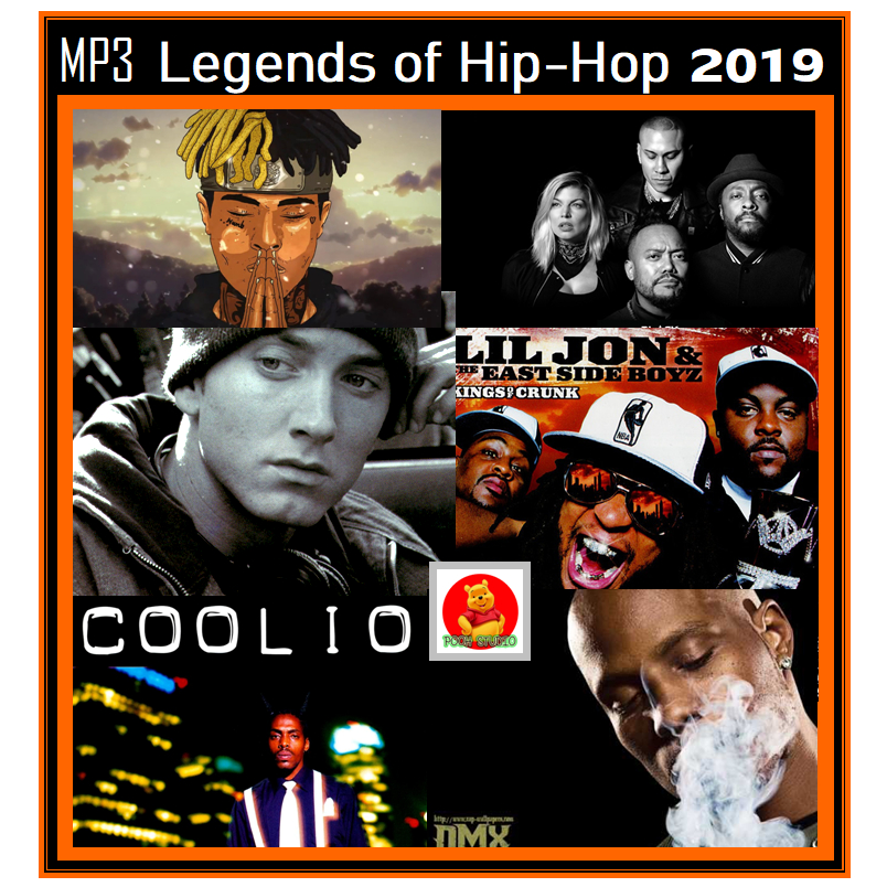 [USB/CD] MP3 สากลฮิปฮอปฮิต Legends of Hiphop 2019 (รายชื่อเพลงตามปกหลัง-สไลด์รูปดูได้ค่ะ)