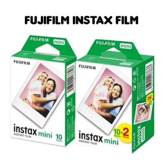 (พร้อมส่ง/ไม่ต้องพรี)​ FUJIFILM ฟิล์มอินสแตนท์ รุ่น INSTAX MINI FILM 20แผ่น/10แผ่นภาพ