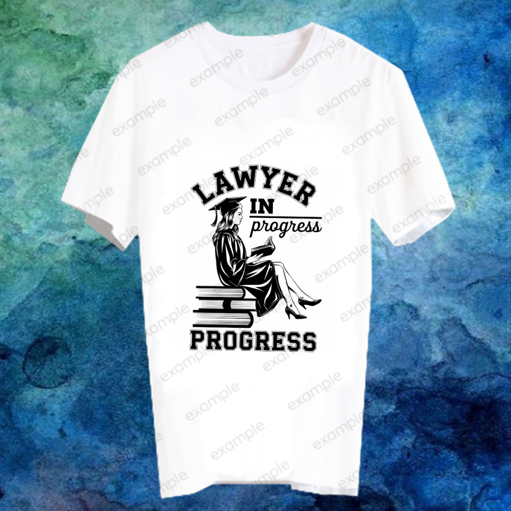 เสื้อยืดอาชีพ เสื้อคำพูด Lawyer ทนายความ ทนาย นิติศาสตร์ ของขวัญ วันเกิด รับปริญญา LAWYER35