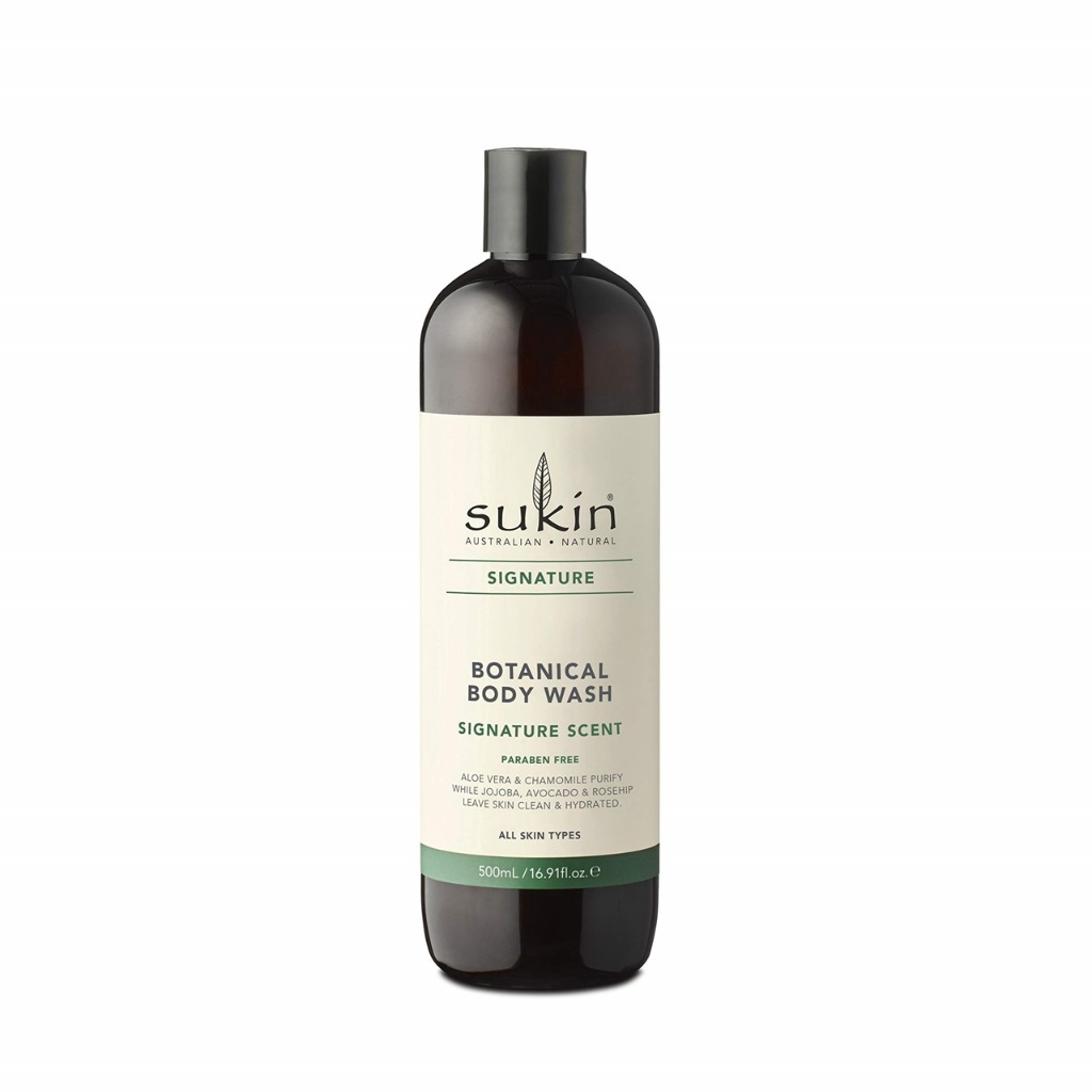 พร้อมส่ง ของแท้ Sukin Botanical Body Wash (50ml/500ml) (Signature)