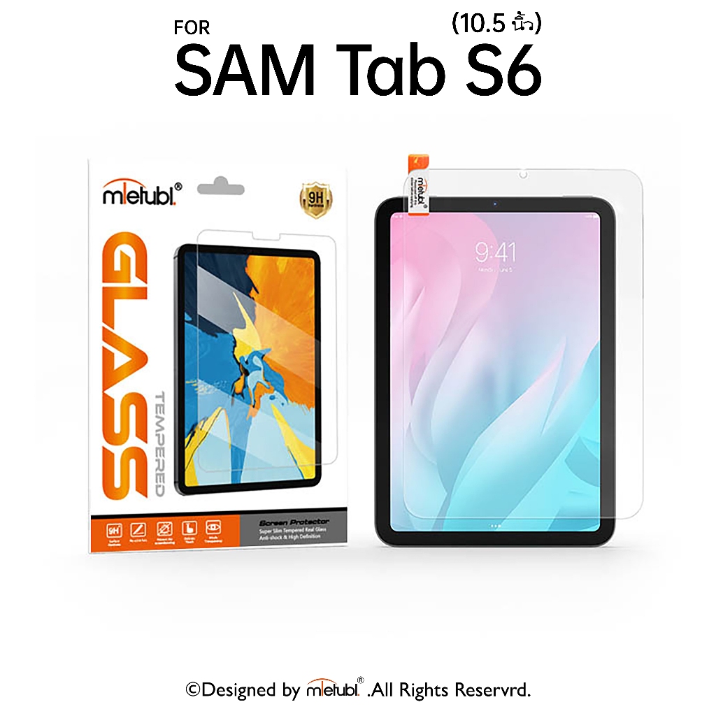 ฟิล์มกระจก ฟิล์มไฮโดรเจล Mietubl สำหรับ SAMSUNG Galaxy TAB S6 10.5 นิ้ว มีอุปกรณ์ติดฟิล์มในกล่อง