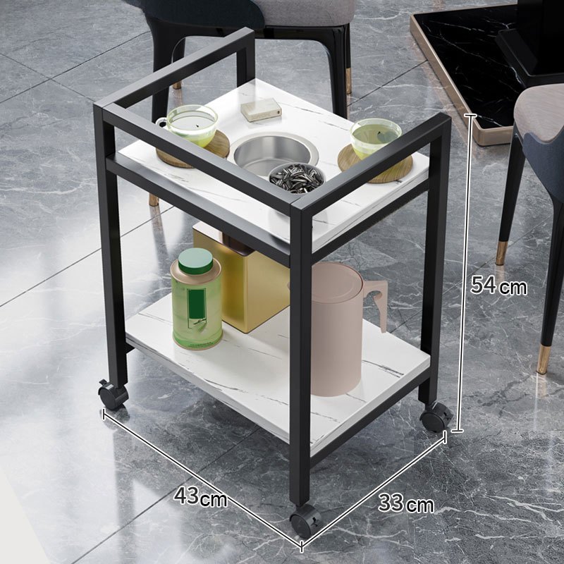 AiHome โต๊ะอเนกประสงค์  โต๊ะข้างโซฟา โต๊ะเล็ก2ชั้น