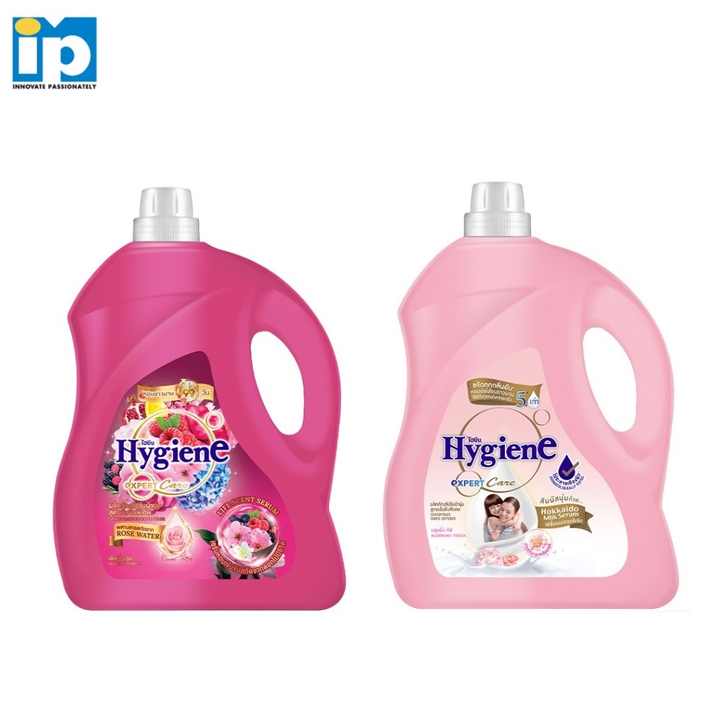 Hygiene ไฮยีน เอ็กซ์เพิร์ท แคร์ น้ำยาปรับผ้านุ่มสูตรเข้มข้นพิเศษ ขนาด 3300 มล .