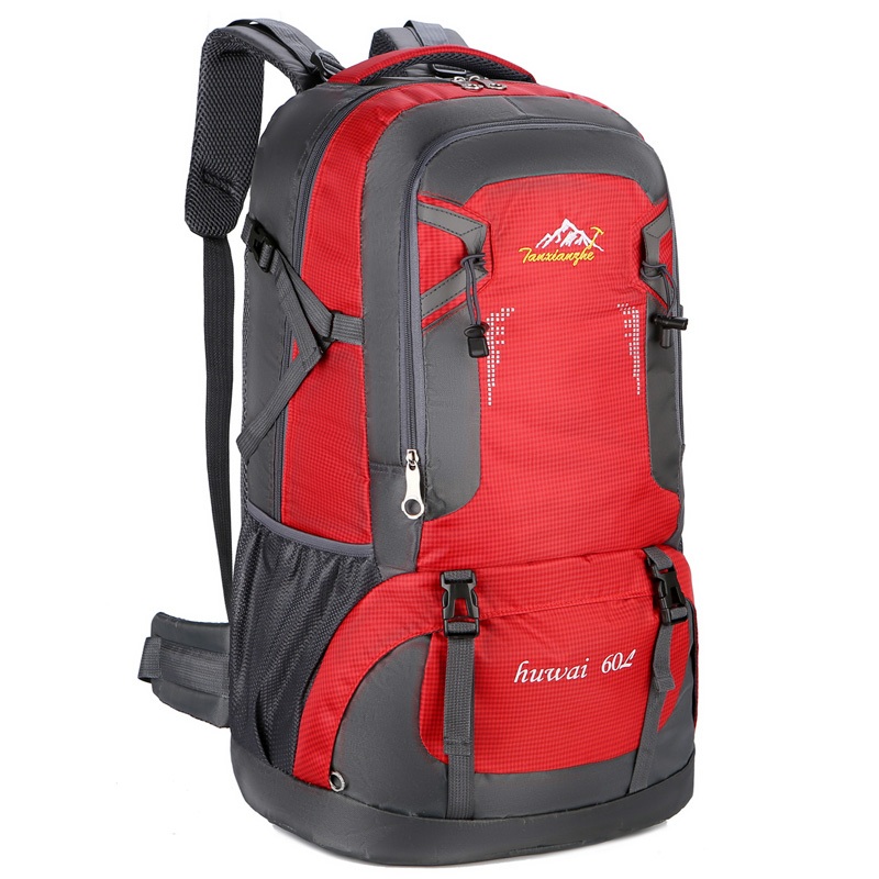 กระเป๋าเป้สะพายหลัง ใบใหญ่ 60L/40L กระเป๋าปีนเขา เดินป่า ความจุ 60 L กันน้ำ Waterproof Outdoor Rucksack Sports