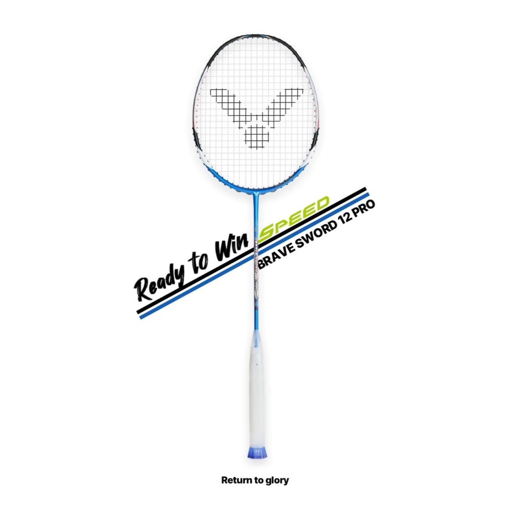 🚀 (ตำนานยอดนิยม)🚀✨ VICTOR BRAVE SWORD 12 PRO🏸ไม้แบดสายสปีดขั้นเทพ⚡ดีไซน์ทรงดาบ ลดแรงต้านลม💪