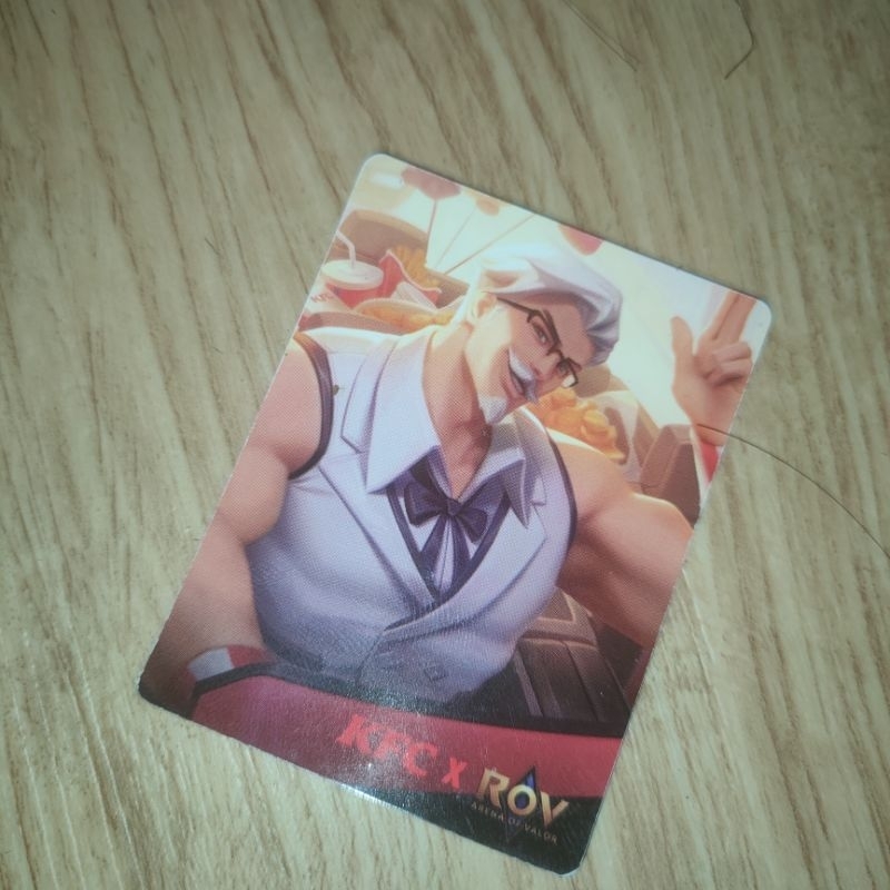 [🚨LIMITED หาไม่ได้แล้ว] Card Rov x KFC Omar🍗 จากชุดไก่ทอด