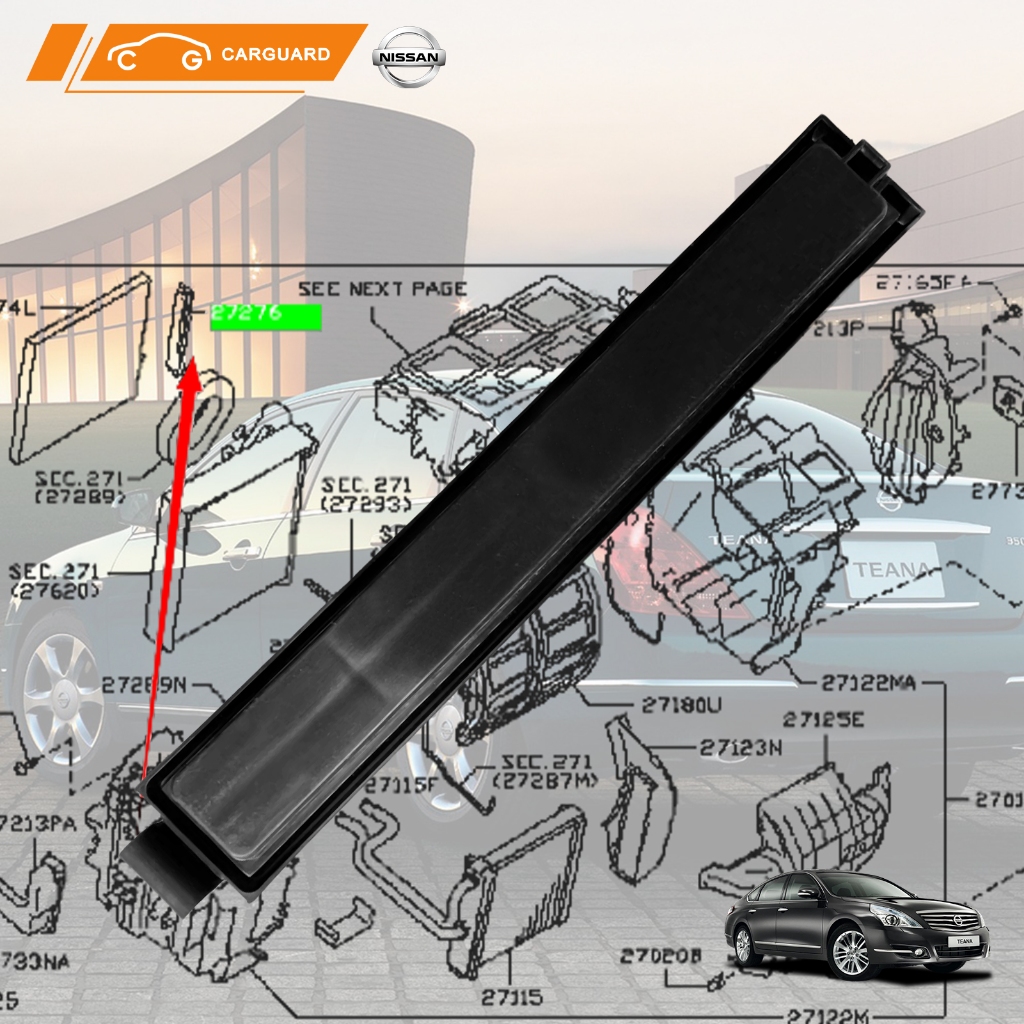 เครื่องกรองอากาศในห้องโดยสาร นิสสันเทียนาJ32 ฝาปิดกรองแอร์  NISSAN TEANA J32