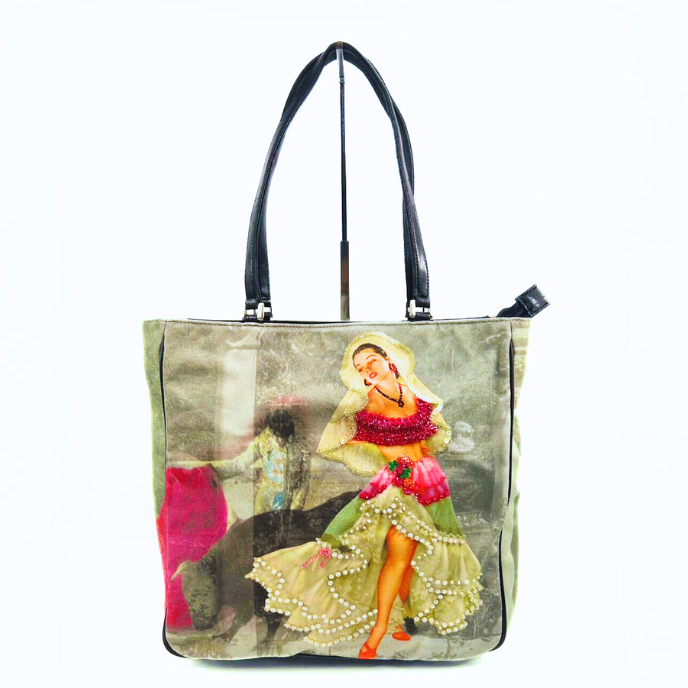 Isabella Spanish Lady Dancing Handbag