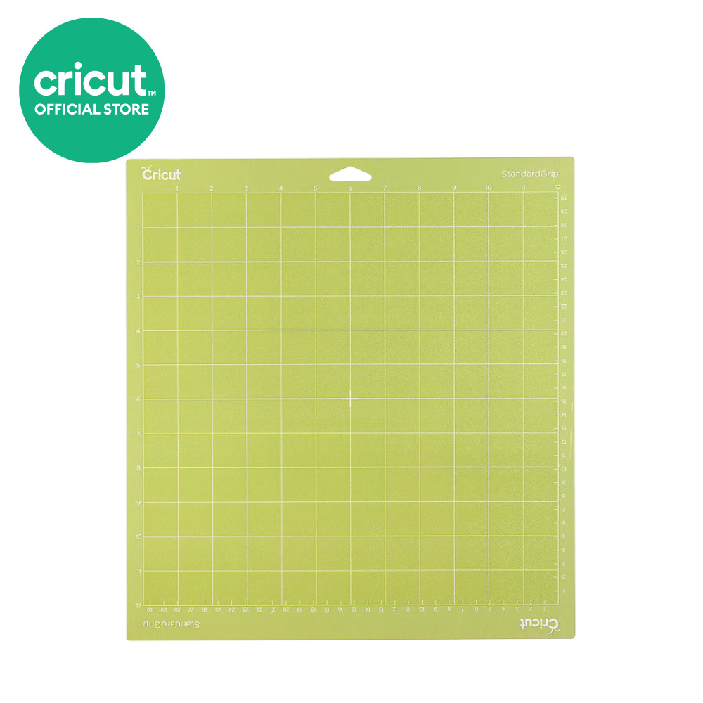 Cricut StandardGrip Machine Mat แผ่นรองตัดชนิดมีกาวในตัวแบบปานกลาง ขนาด 12x12 นิ้ว