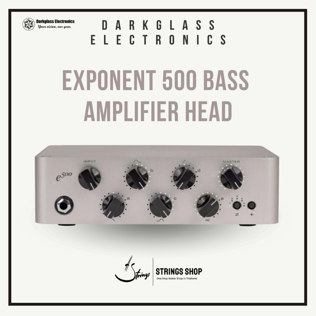 หัวแอมป์เบส Darkglass Exponent 500 Bass Amplifier Head