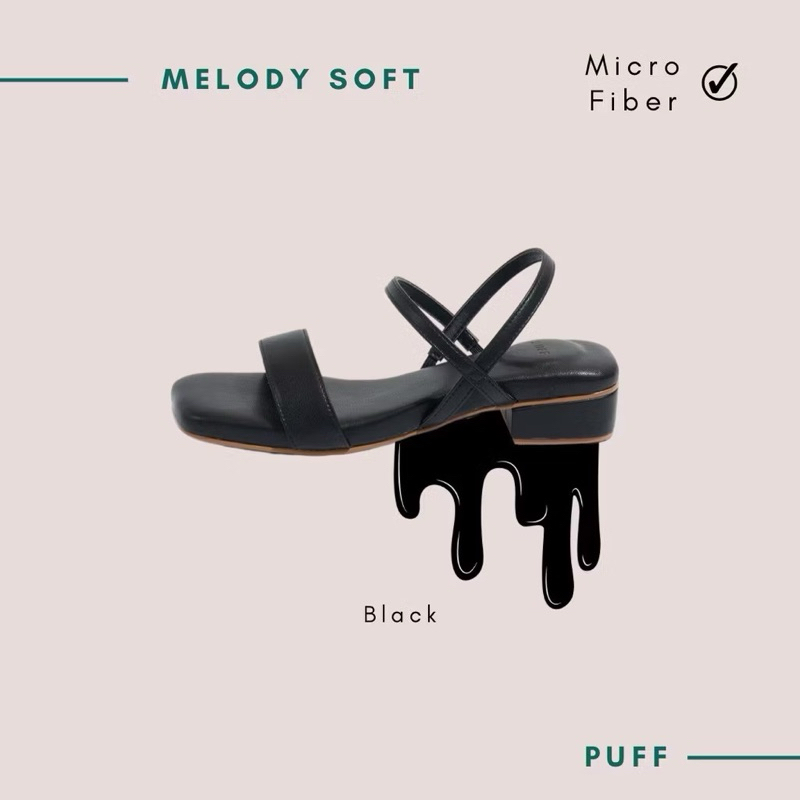 Puffshoes-Melody soft V.2 (black)